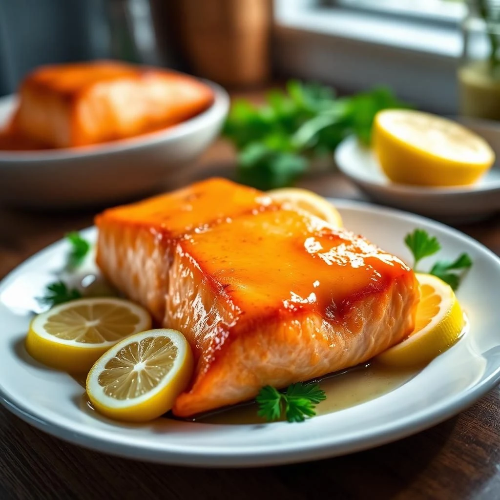 Honey Butter Roasted Salmon